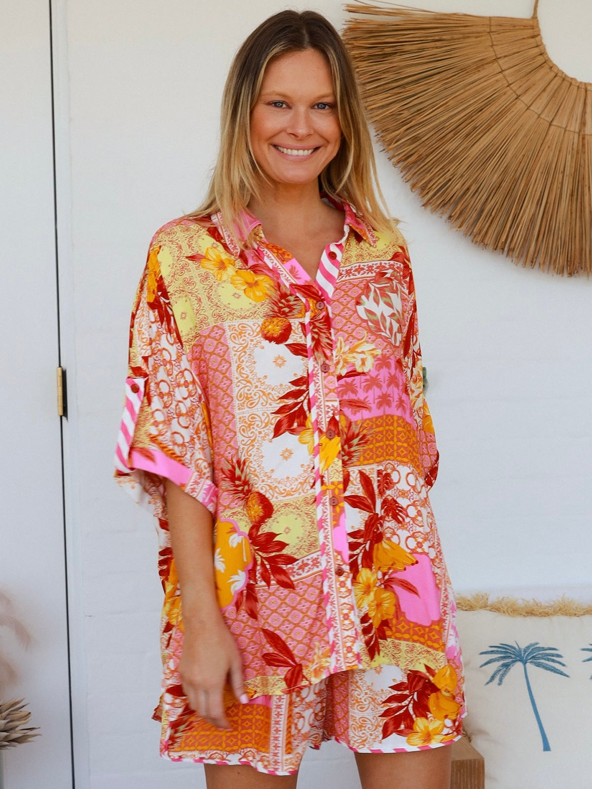 Jacqueline Shirt & Short Set