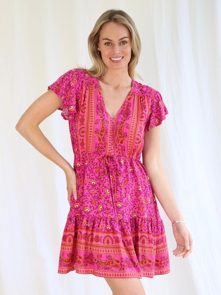 LAST CHANCE - Size 6 Emily Mini - Hot Pink