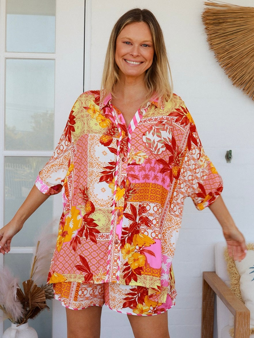 Jacqueline Shirt & Short Set