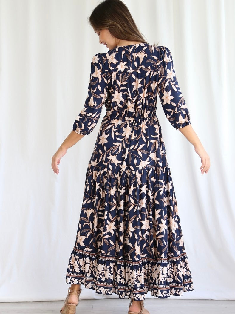 Helena Maxi - Navy