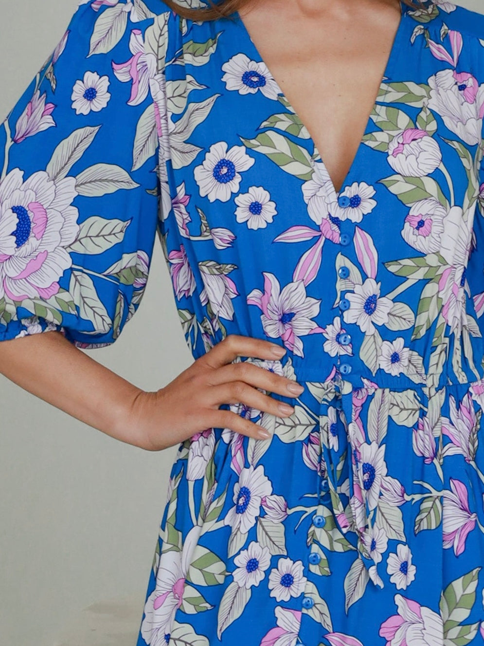 LAST CHANCE - Size 12 Hattie Maxi Dress