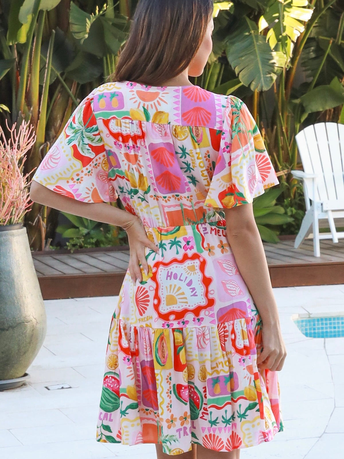 LAST CHANCE - Size 12 Ruby Mini Dress