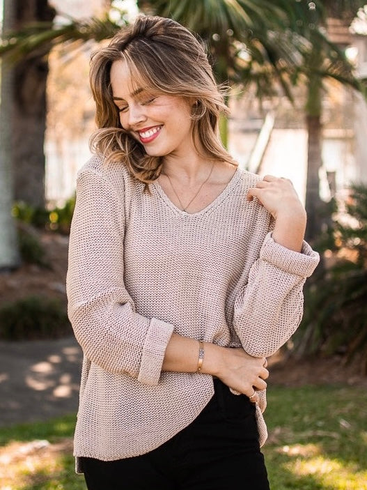 LAST CHANCE - L/XL Kerry Knit - Mocha