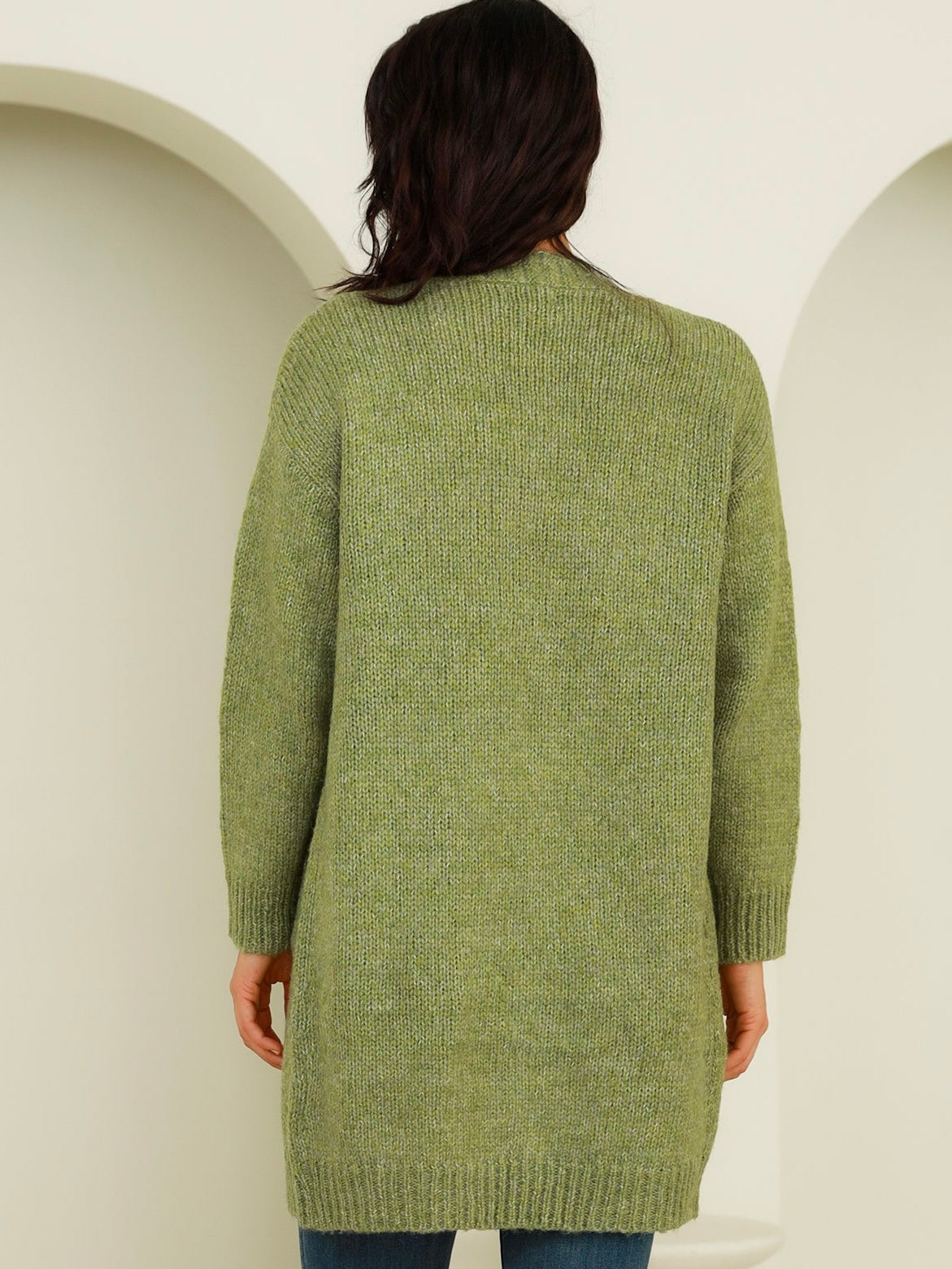 Tammy Knit Cardi - Olive