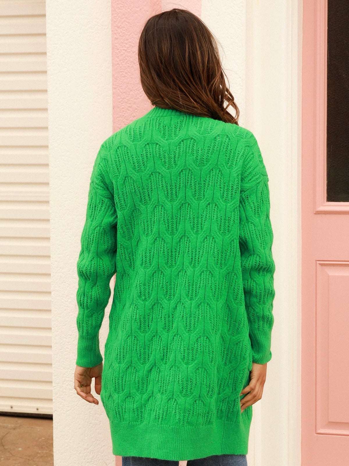 Stacey Knit Cardi - Emerald