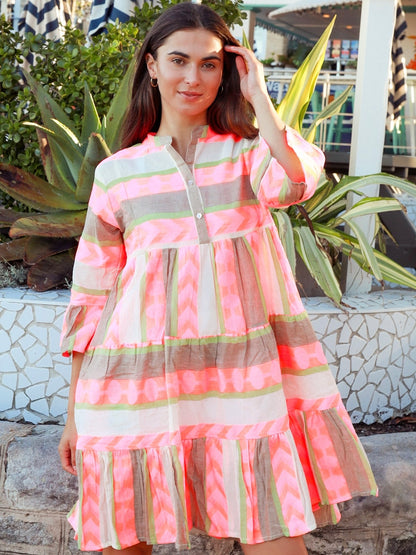 Kiri Mediterranean Mini Dress