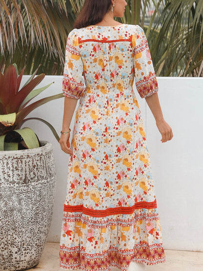 Amaya Maxi - White Floral