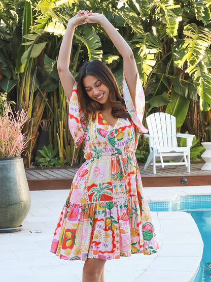 LAST CHANCE - Size 12 Ruby Mini Dress