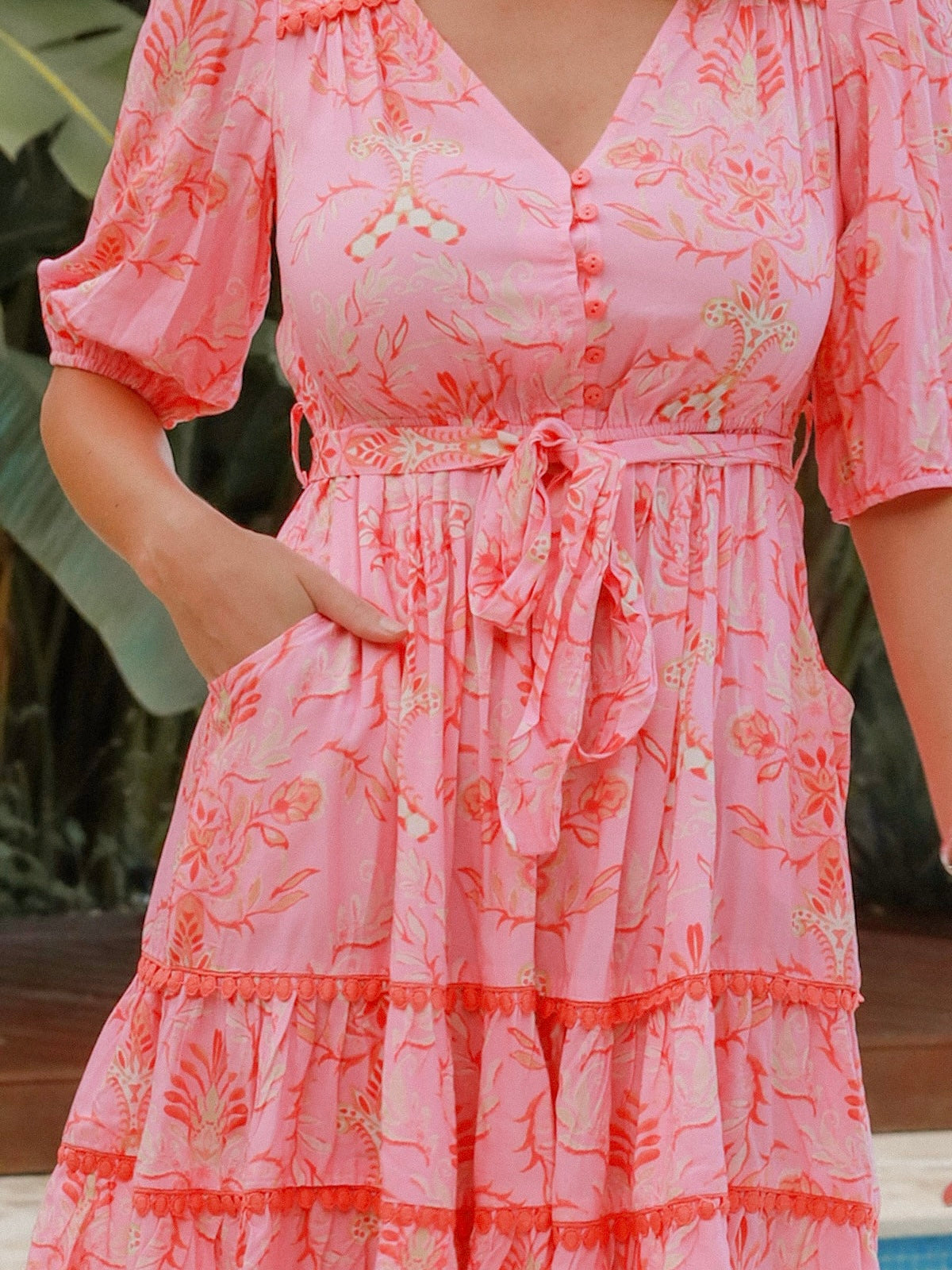 Cameron Mini Dress - Pink