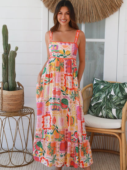 LAST CHANCE - Size 14 Ruby Slip Maxi Dress