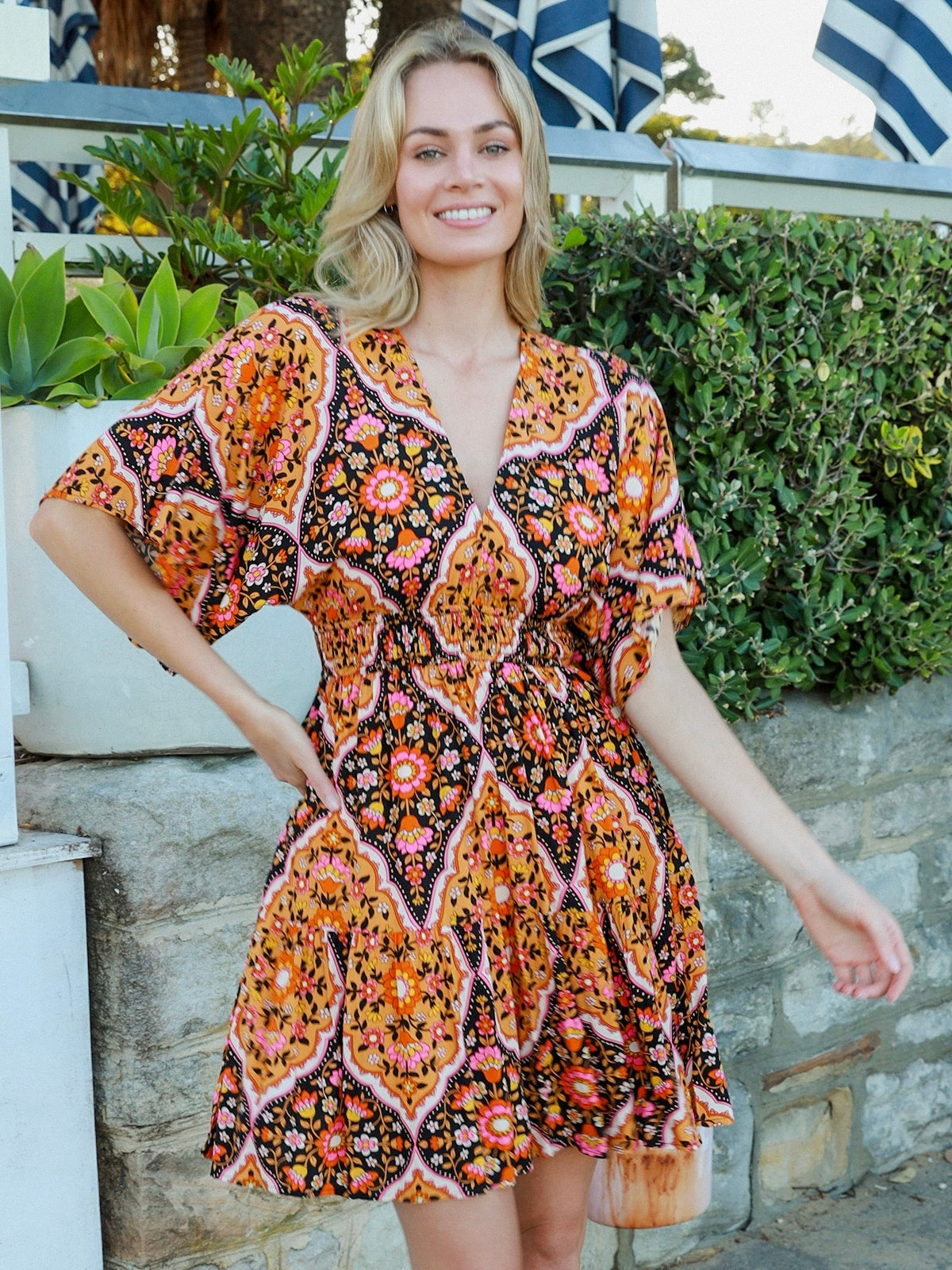 Luisa Black Mini Dress