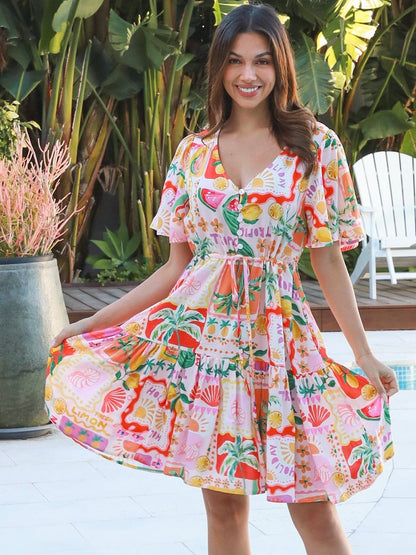 LAST CHANCE - Size 12 Ruby Mini Dress