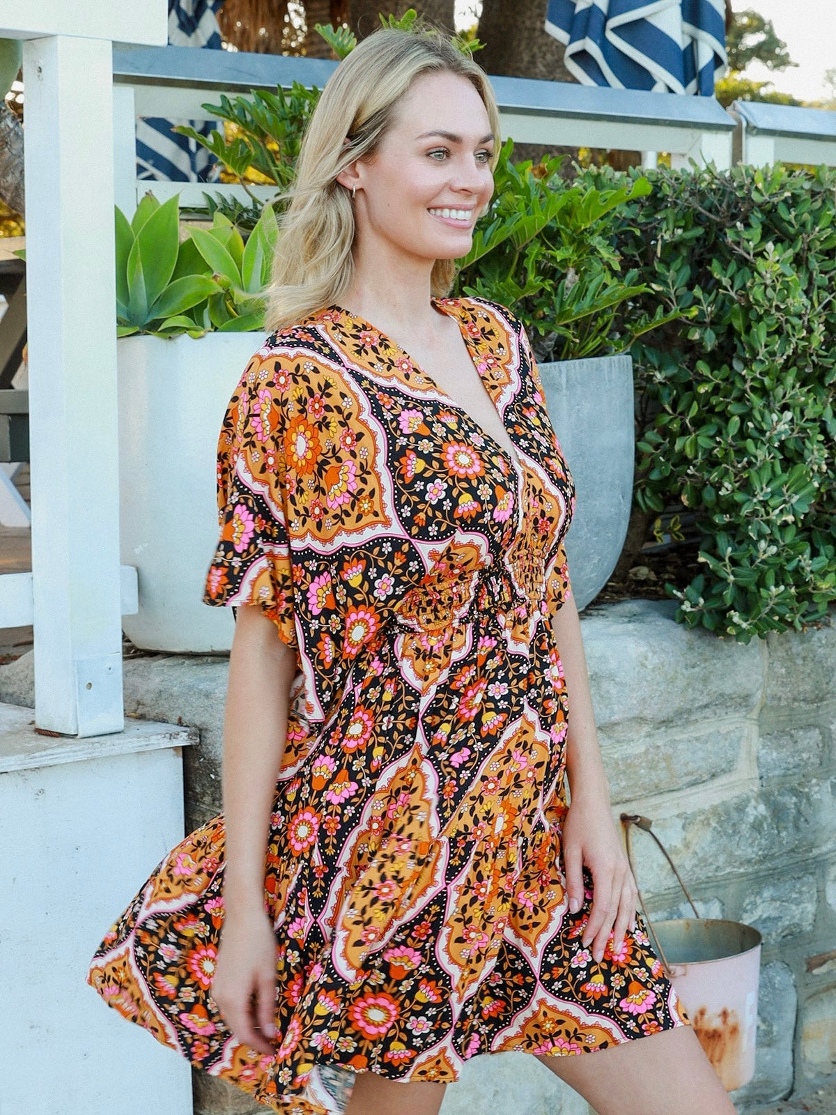 Luisa Black Mini Dress