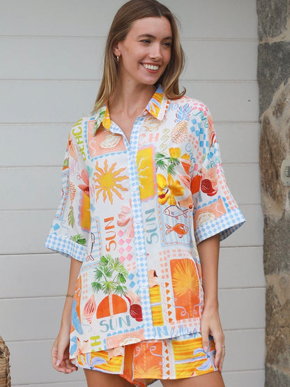 Hattie Shirt & Short Set