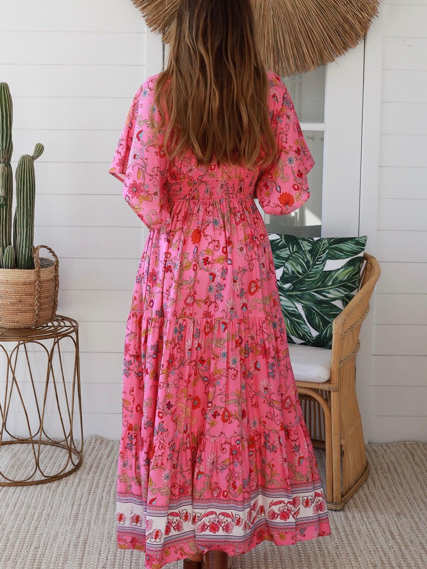 Elliana Maxi Dress - Pink