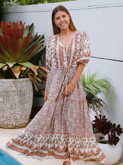 LAST CHANCE - Size 18 Tori Maxi Dress