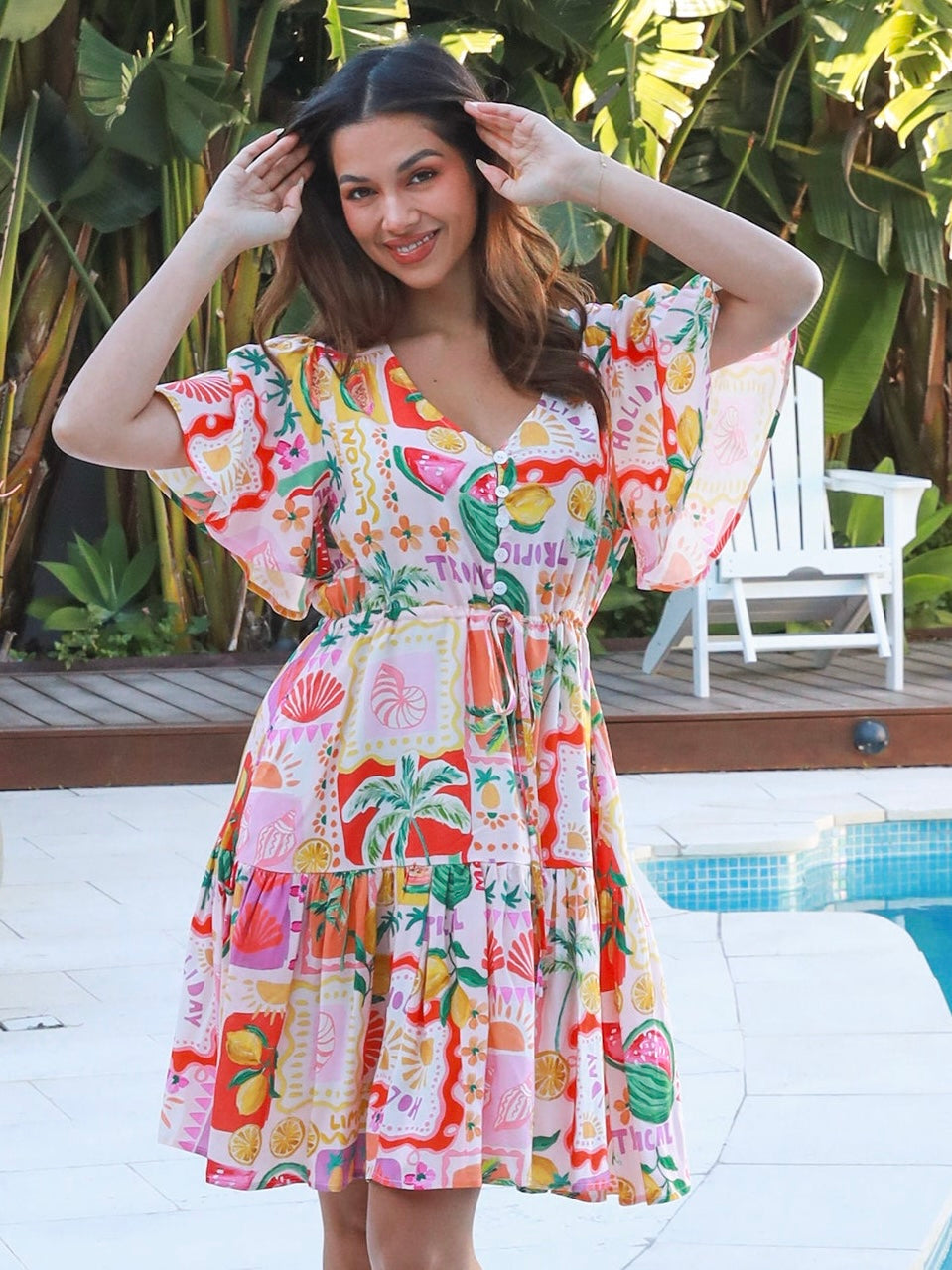 LAST CHANCE - Size 12 Ruby Mini Dress