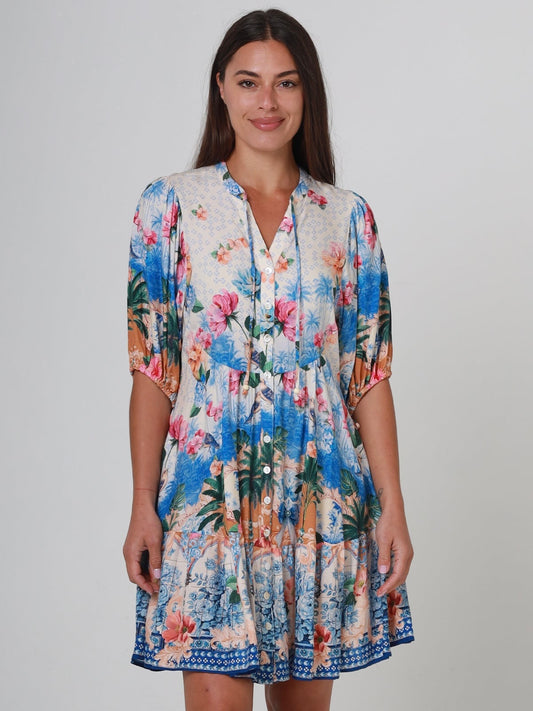 LAST CHANCE  - Size 16 Phoebe Mini Dress