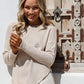 Angie Waffle Knit - Sand