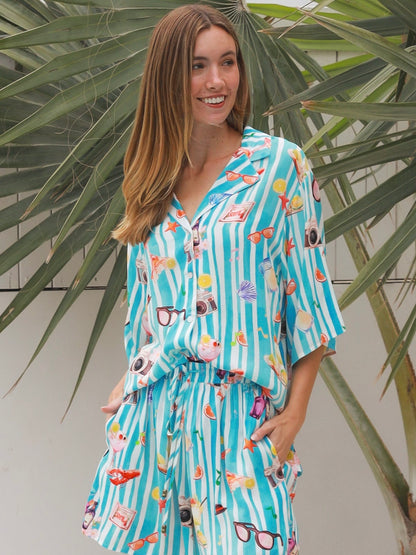 Edith Shirt & Short Set