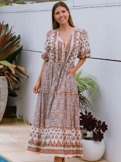 LAST CHANCE - Size 18 Tori Maxi Dress