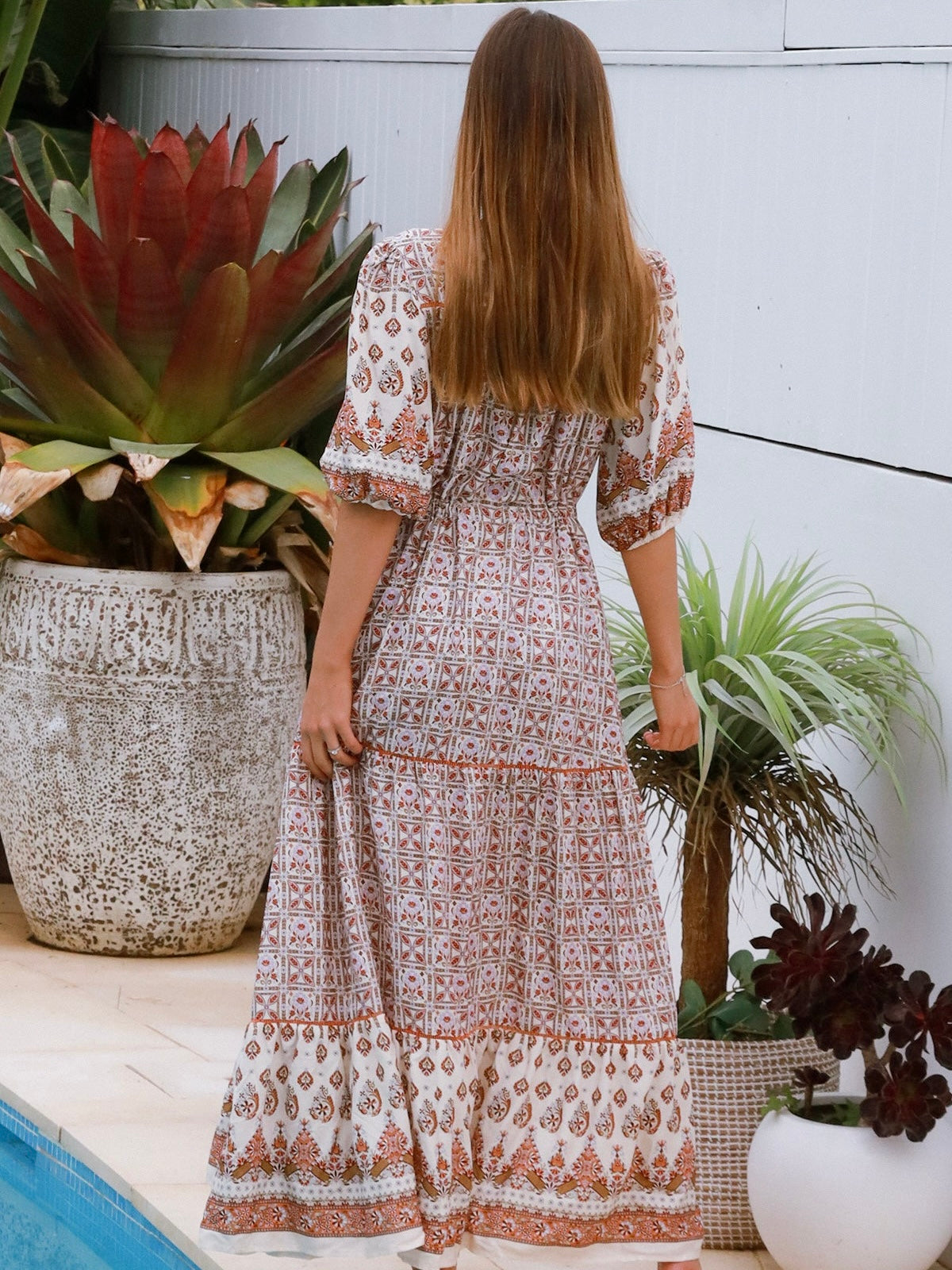 LAST CHANCE - Size 18 Tori Maxi Dress