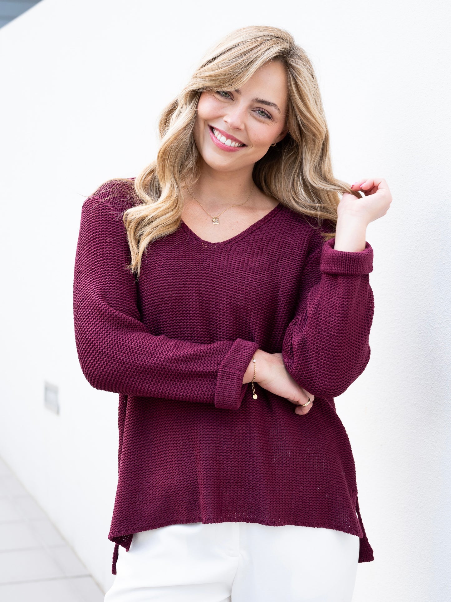 Kerry Knit - Burgundy