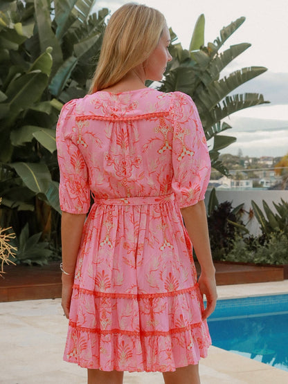 Cameron Mini Dress - Pink