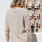 Angie Waffle Knit - Sand