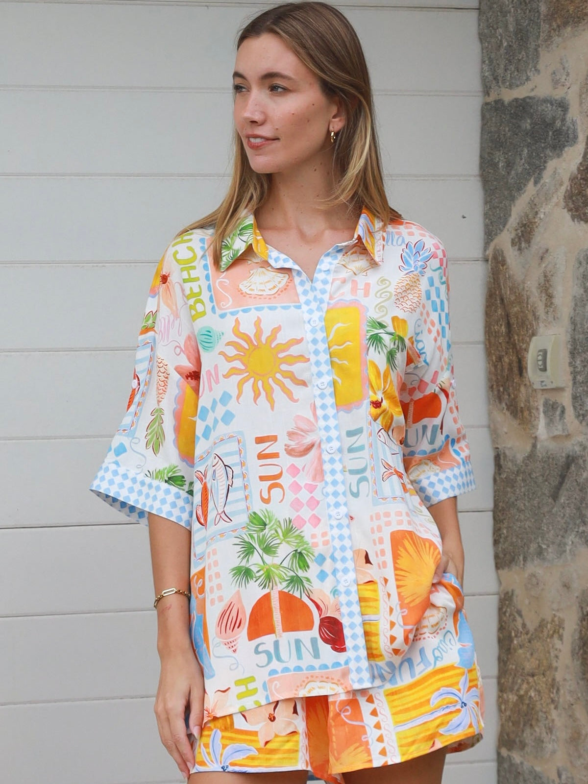 Hattie Shirt & Short Set