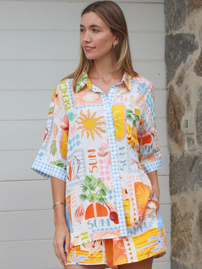 Hattie Shirt & Short Set