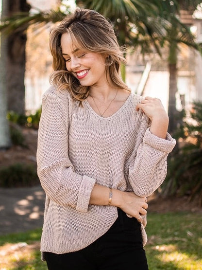 LAST CHANCE  - L/XL Kerry Knit - Mocha