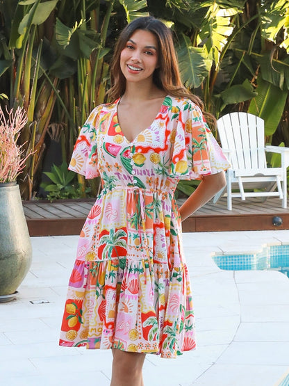 LAST CHANCE - Size 12 Ruby Mini Dress