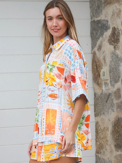 Hattie Shirt & Short Set