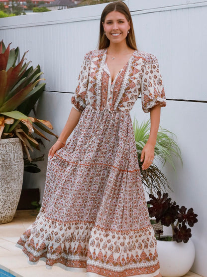 LAST CHANCE - Size 18 Tori Maxi Dress