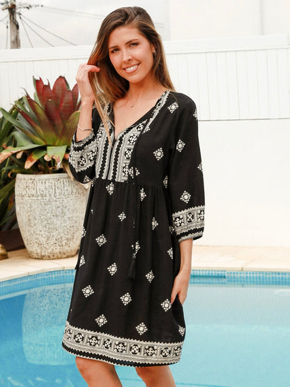 Brooklyn Mini Dress - Black