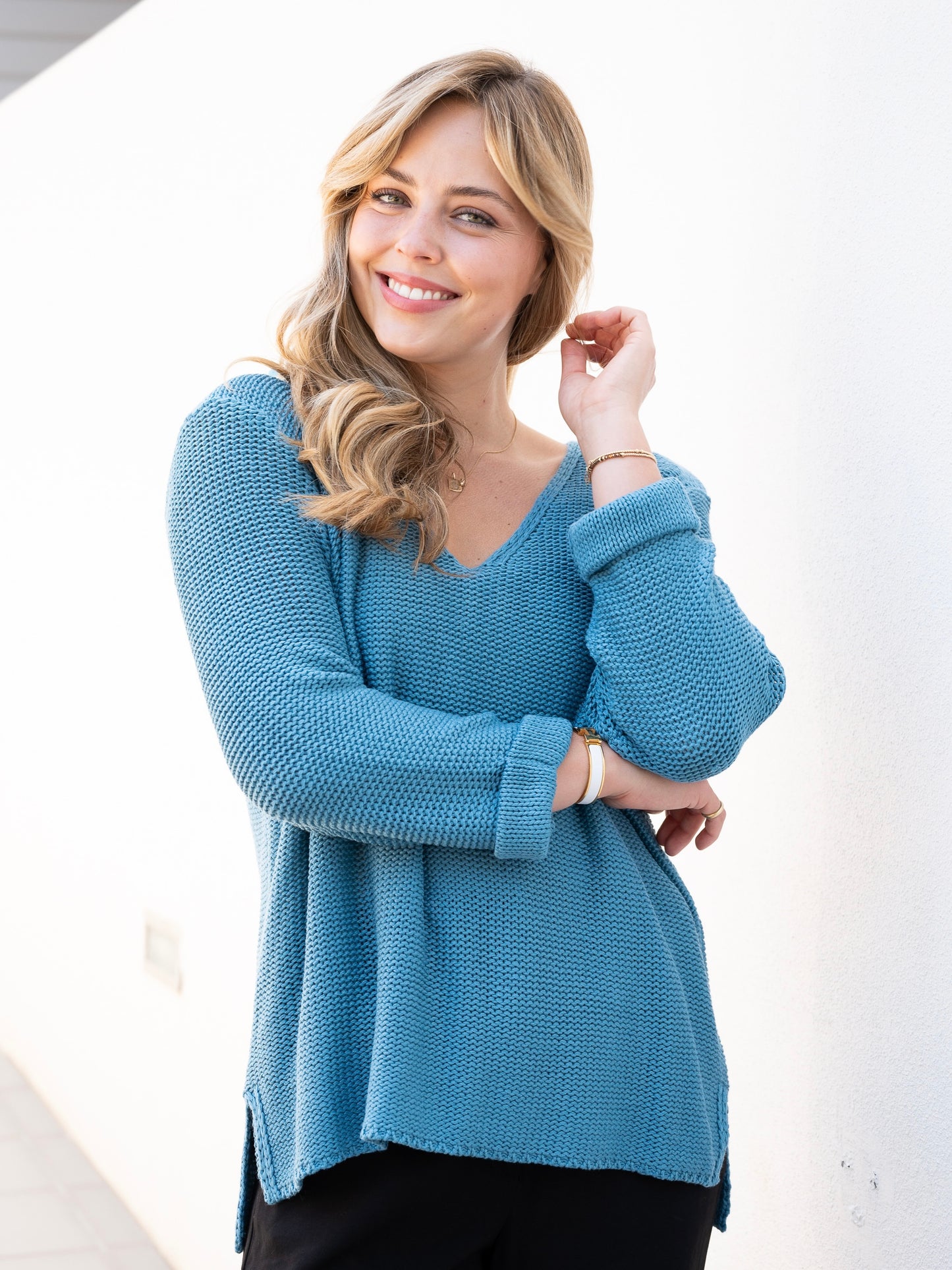 Kerry Knit - Light Turquoise
