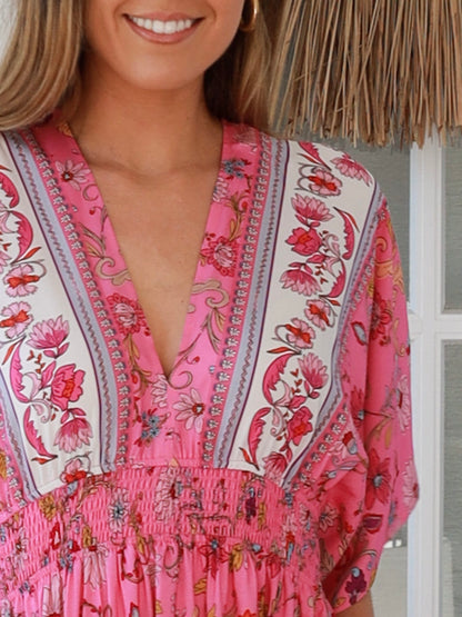 Elliana Maxi Dress - Pink