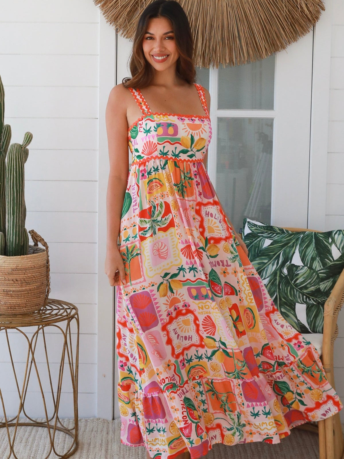 LAST CHANCE - Size 14 Ruby Slip Maxi Dress