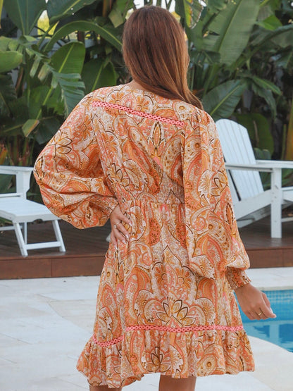 Luisa Yellow Mini Dress