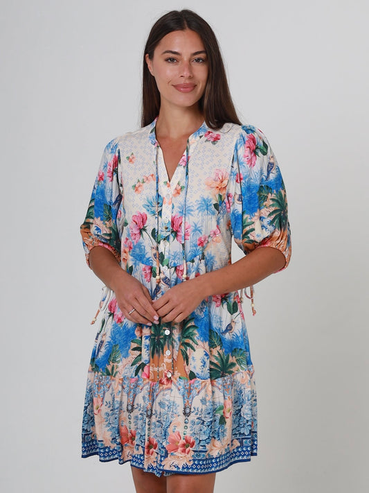 LAST CHANCE  - Size 16 Phoebe Mini Dress
