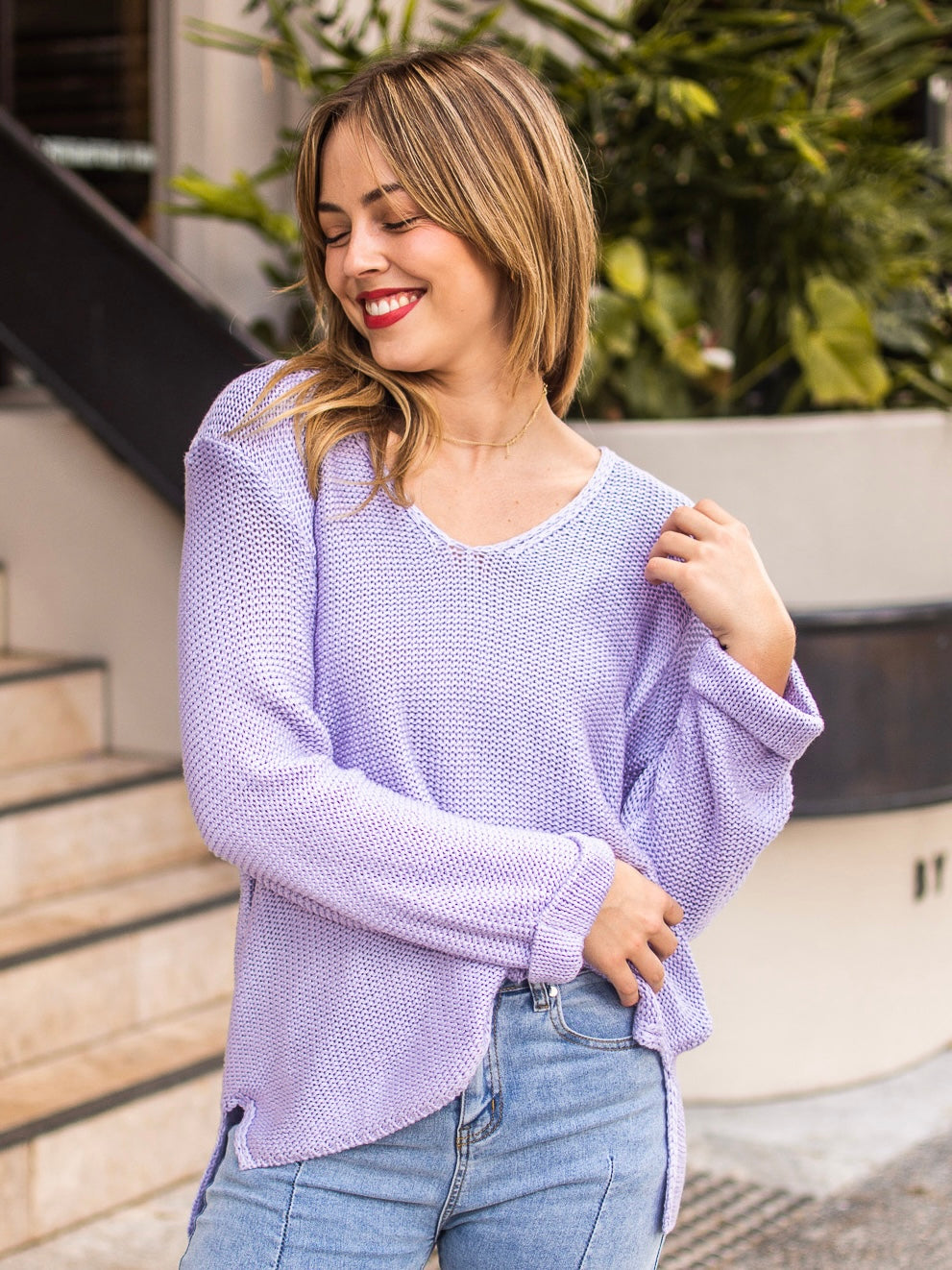 Kerry Knit - Lilac