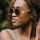 Lila Grace Champagne | Brown Gradient Lens | Walnut Arms