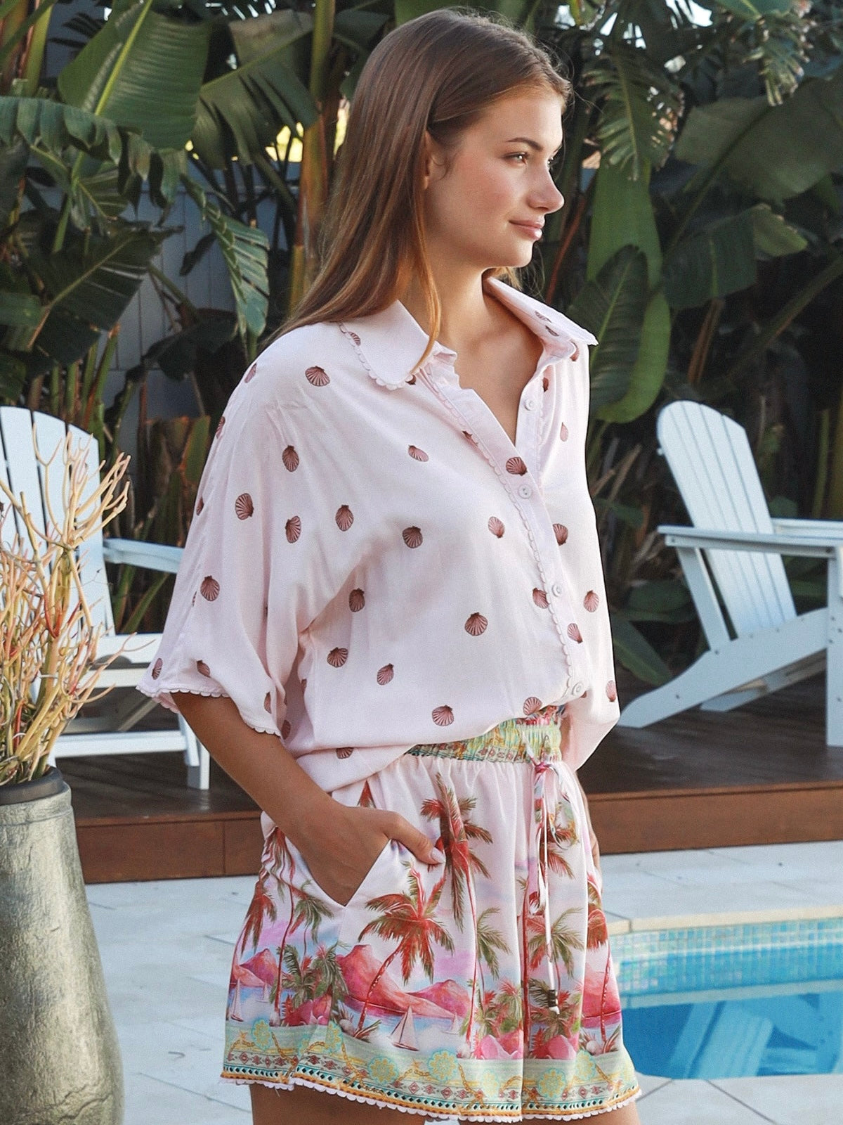 Isabella Shirt & Short Set