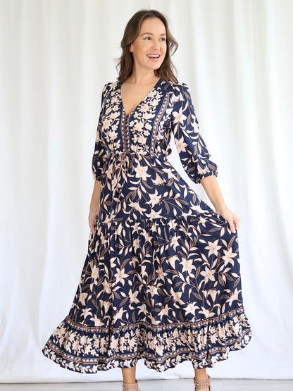 Helena Maxi - Navy