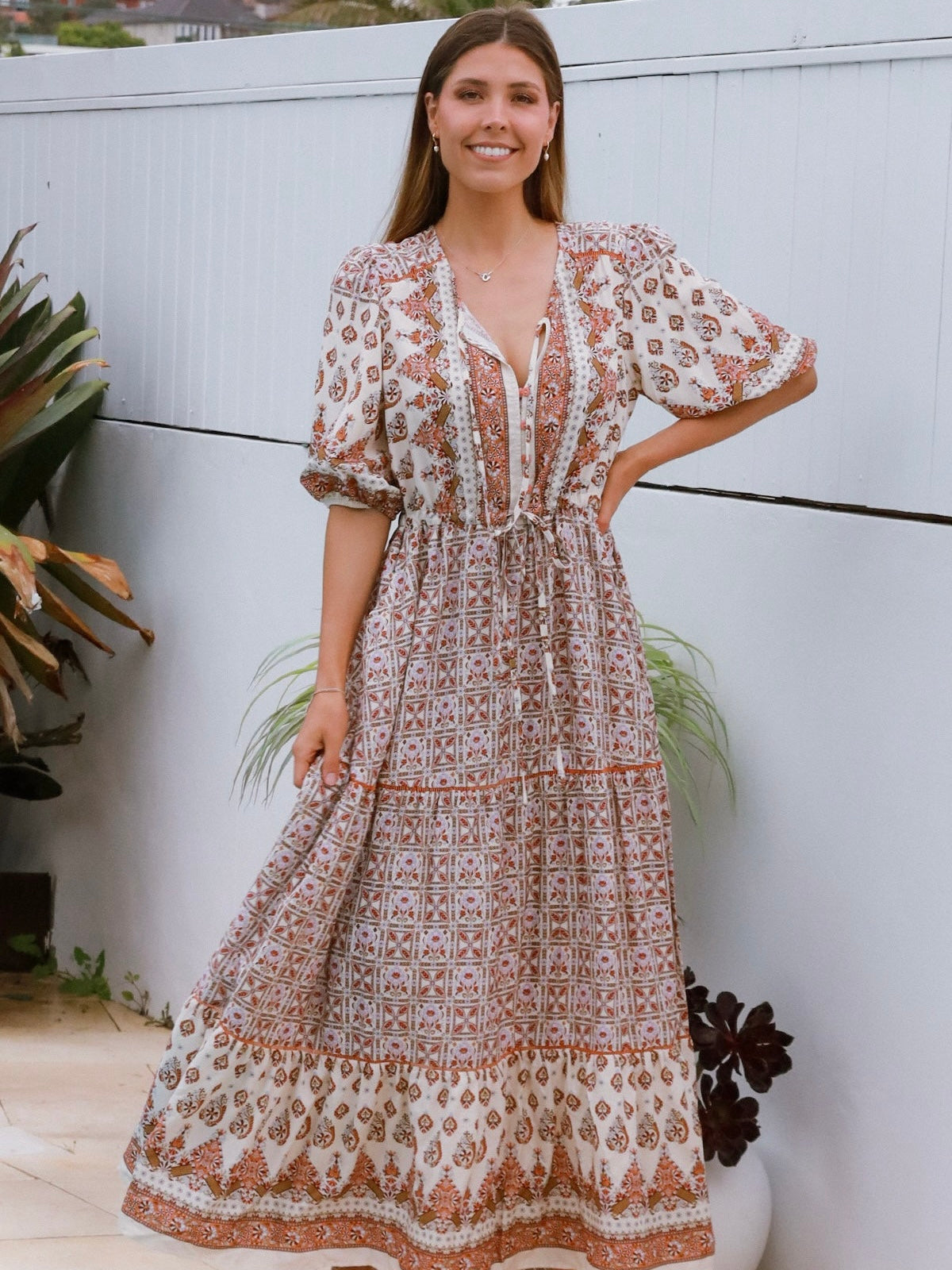 LAST CHANCE - Size 18 Tori Maxi Dress