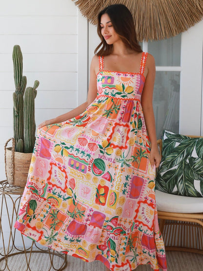 LAST CHANCE - Size 14 Ruby Slip Maxi Dress