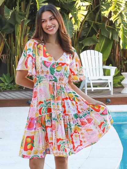 LAST CHANCE - Size 12 Ruby Mini Dress