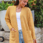 Toni Knit Cardi - Mustard