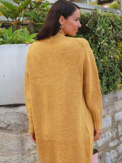 Toni Knit Cardi - Mustard